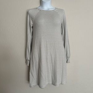 EUC Daily Ritual Super soft knit striped dress size M